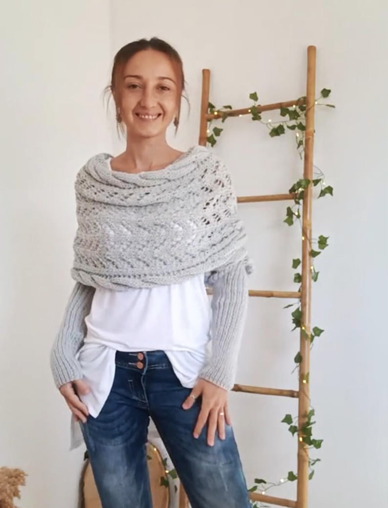 Olivia™ | Crocheted Off-Shoulder Sweater