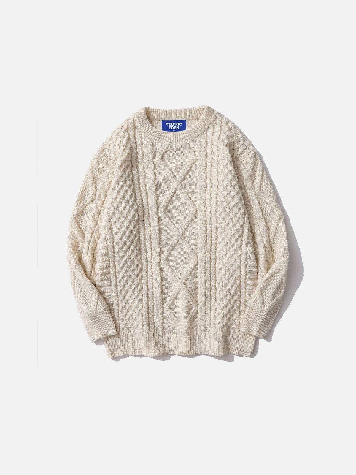 Lydia™ | Retro Knit Sweater in Premium Material