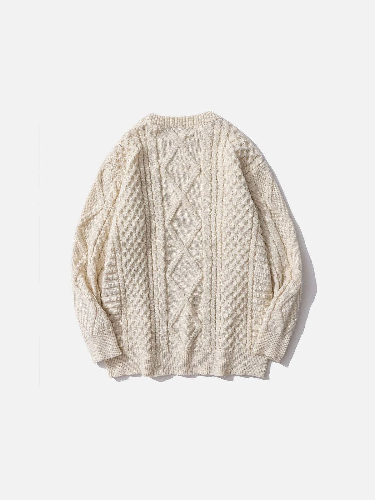 Lydia™ | Retro Knit Sweater in Premium Material