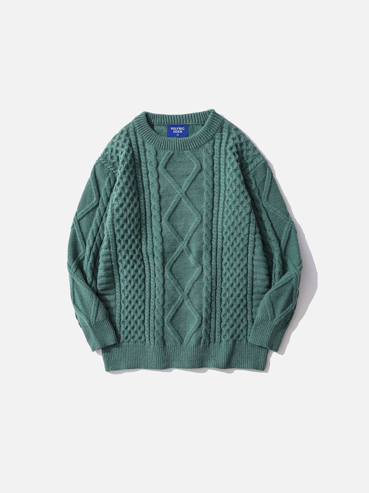 Lydia™ | Retro Knit Sweater in Premium Material