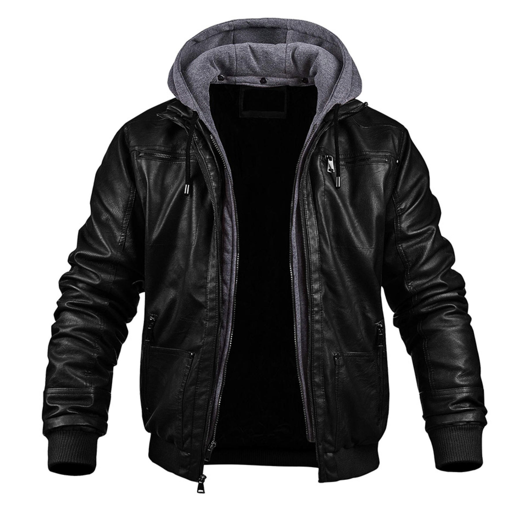 Max™ | Handmade Leather Winter Jacket