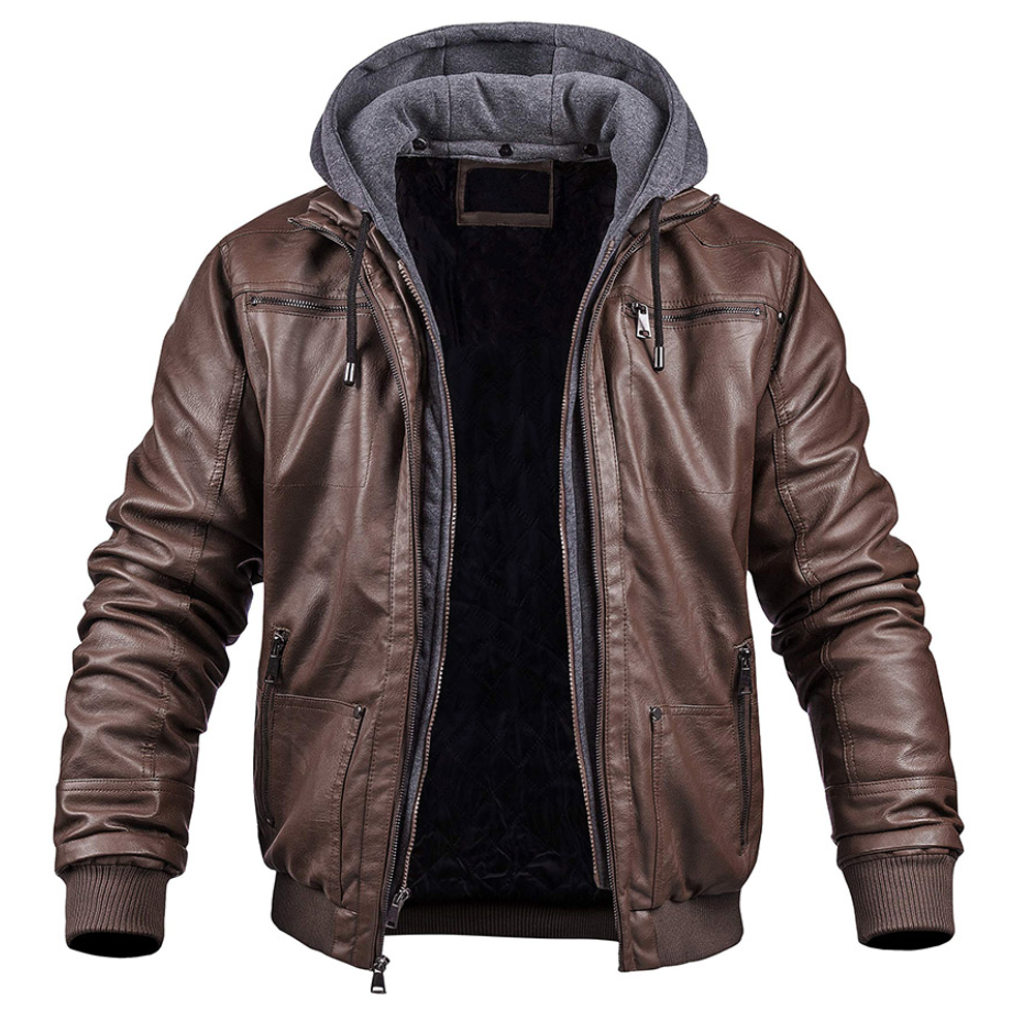 Max™ | Handmade Leather Winter Jacket