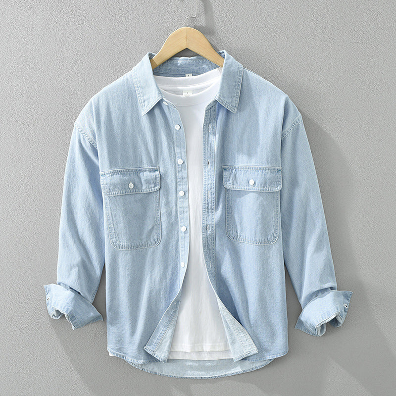 Benjamin | Premium Denim Shirt