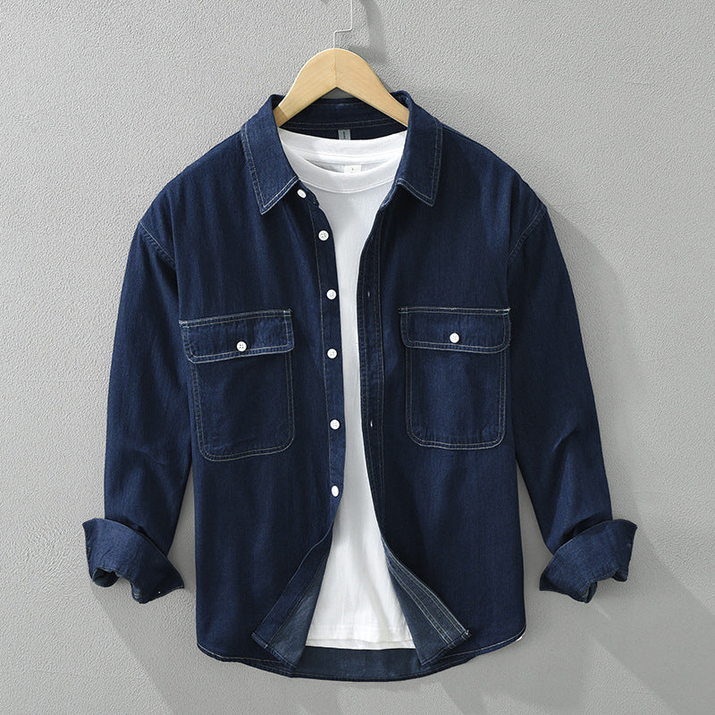 Benjamin | Premium Denim Shirt