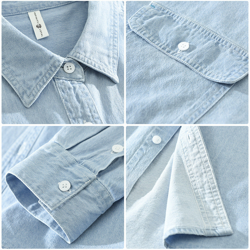 Benjamin | Premium Denim Shirt