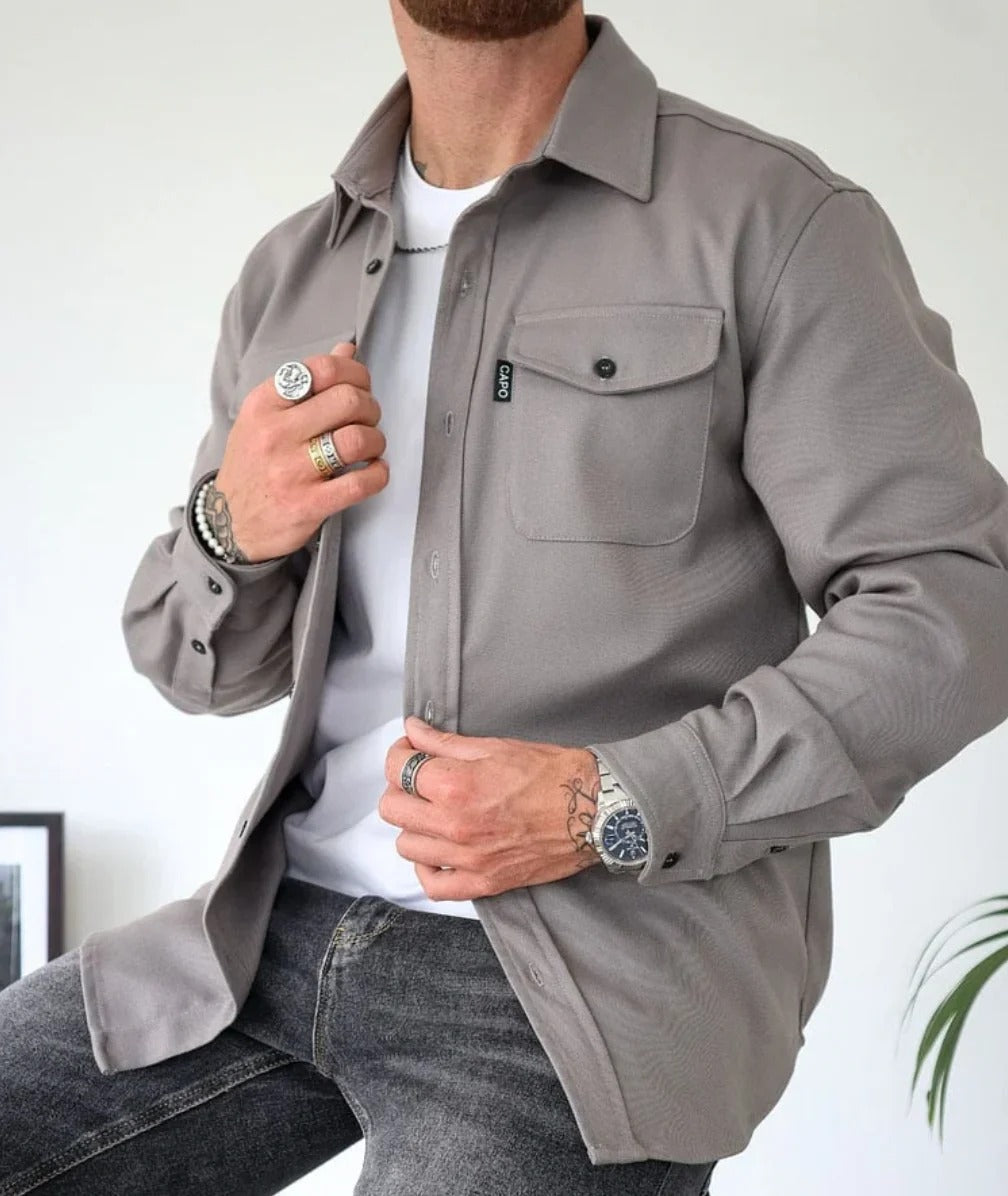 Davis™ | Casual Button-Up Jacket