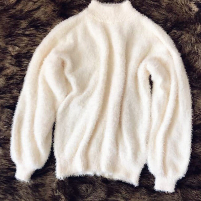 Franchette™ | Fluffy Knit Sweater