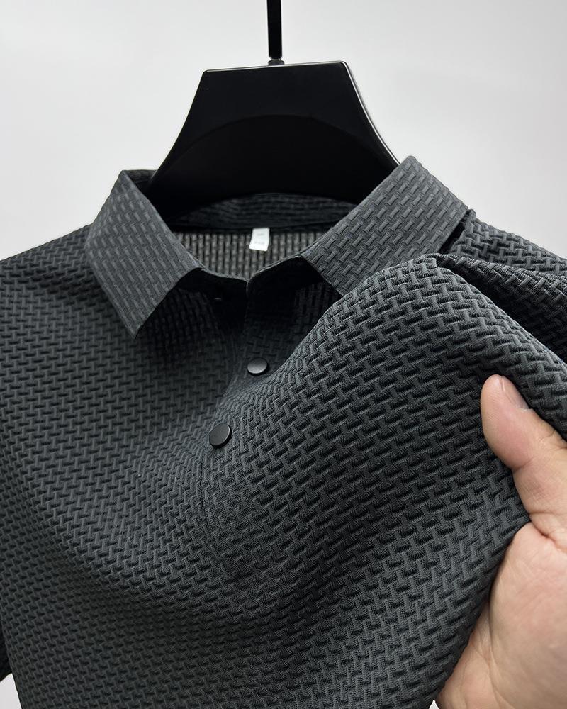 Ethan™ | Textured Modern Polo