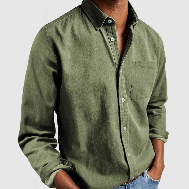 Olliver™ | Classic Button-Up Shirt