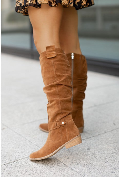 Lucie™ | Sleek Suede Boots