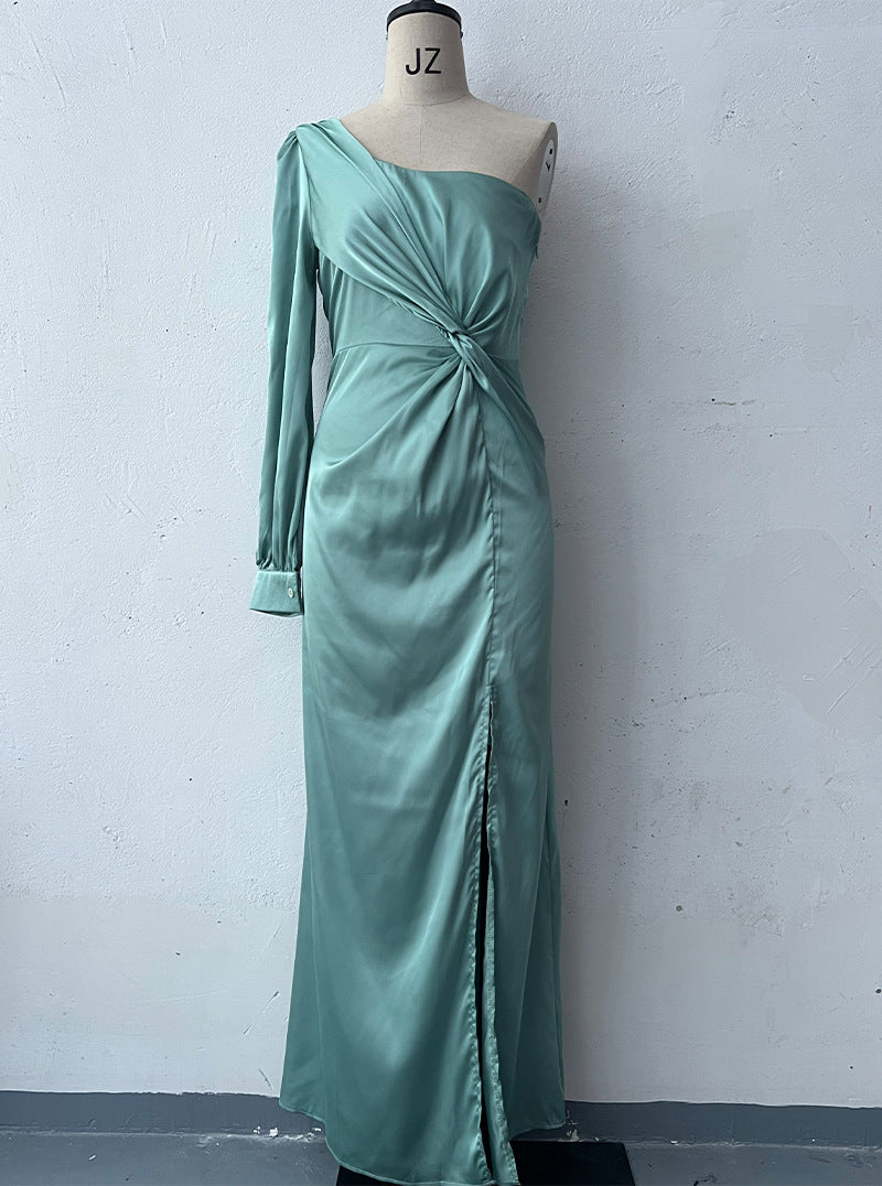 Isabela™ | Elegant One-Shoulder Gown