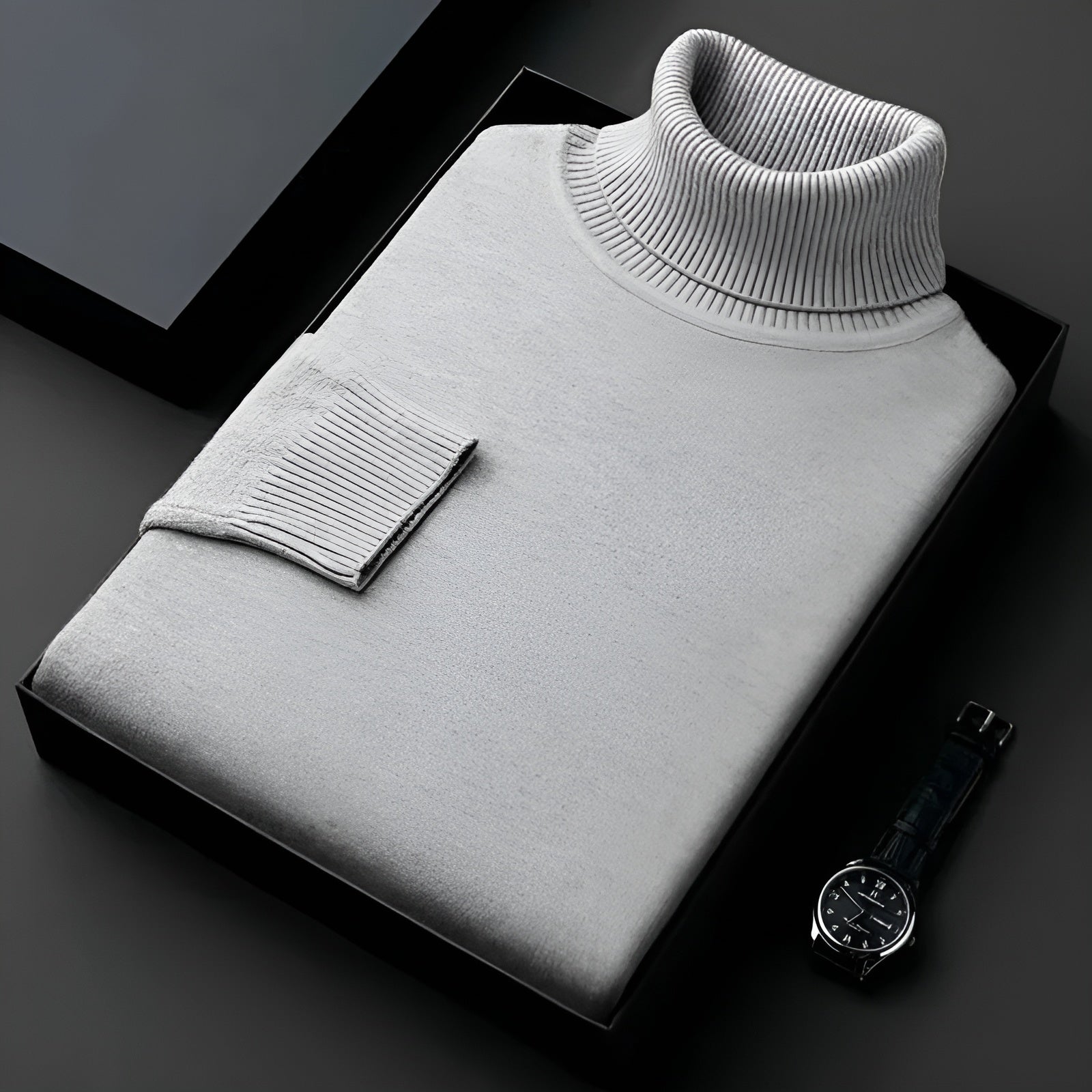 Louis™ | Handmade Slim Polo Sweater