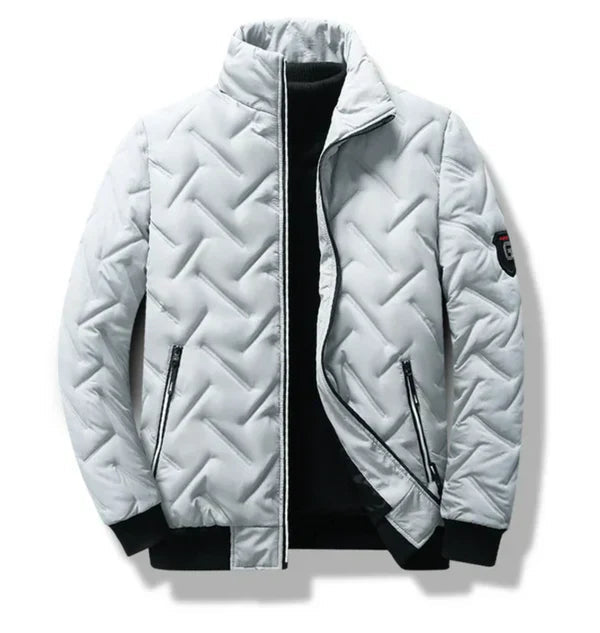 Nate™ | Quilted Bomber Jacket