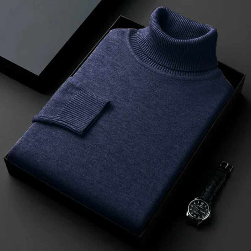 Louis™ | Handmade Slim Polo Sweater