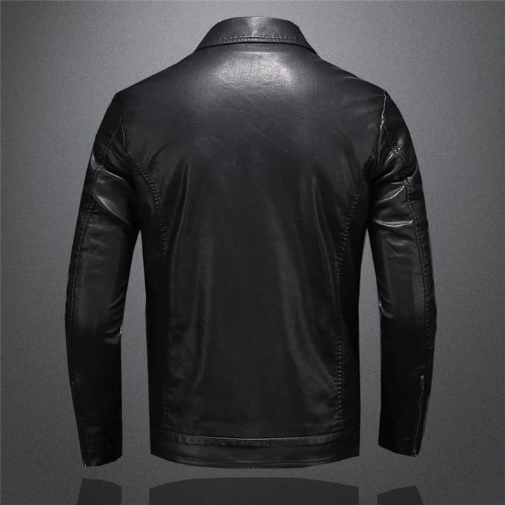 Axel™ | Classic Faux Leather Jacket