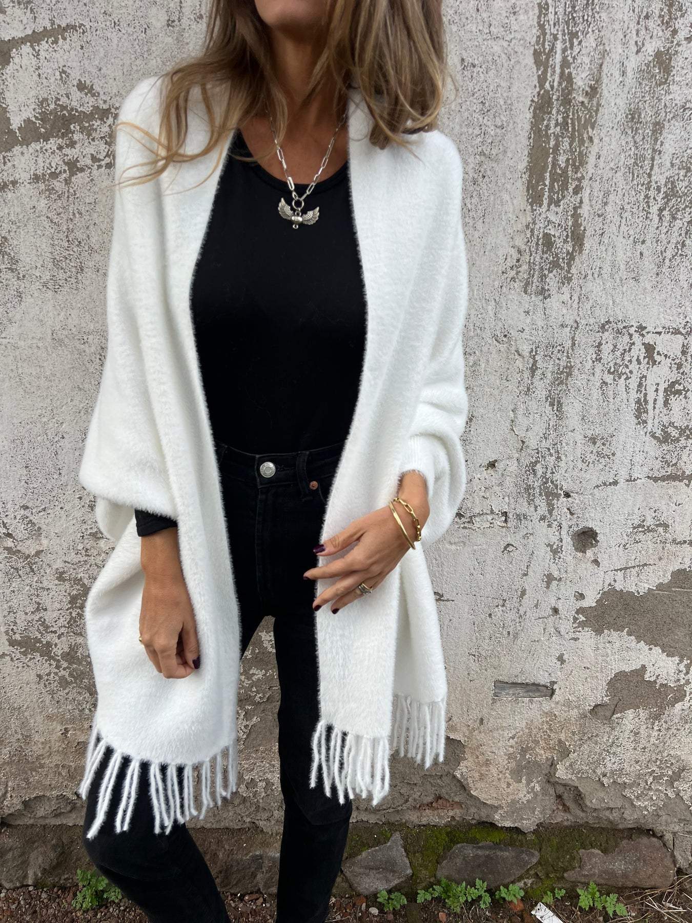 Zoe™ | Elegant Wrap Sweater in Premium Material