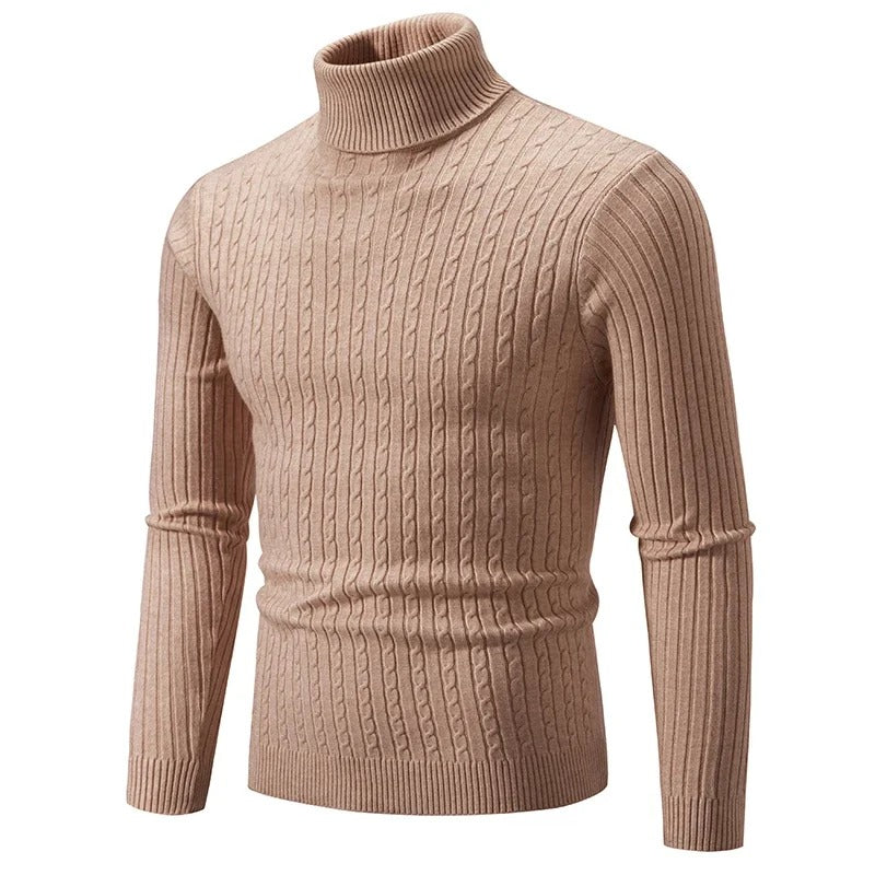 Edric | Handmade Slim Polo Sweater