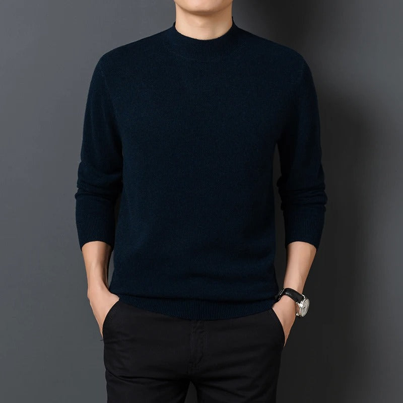 Erwan | Handmade Slim Polo Sweater