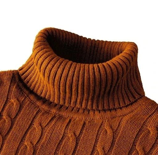 Edric | Handmade Slim Polo Sweater