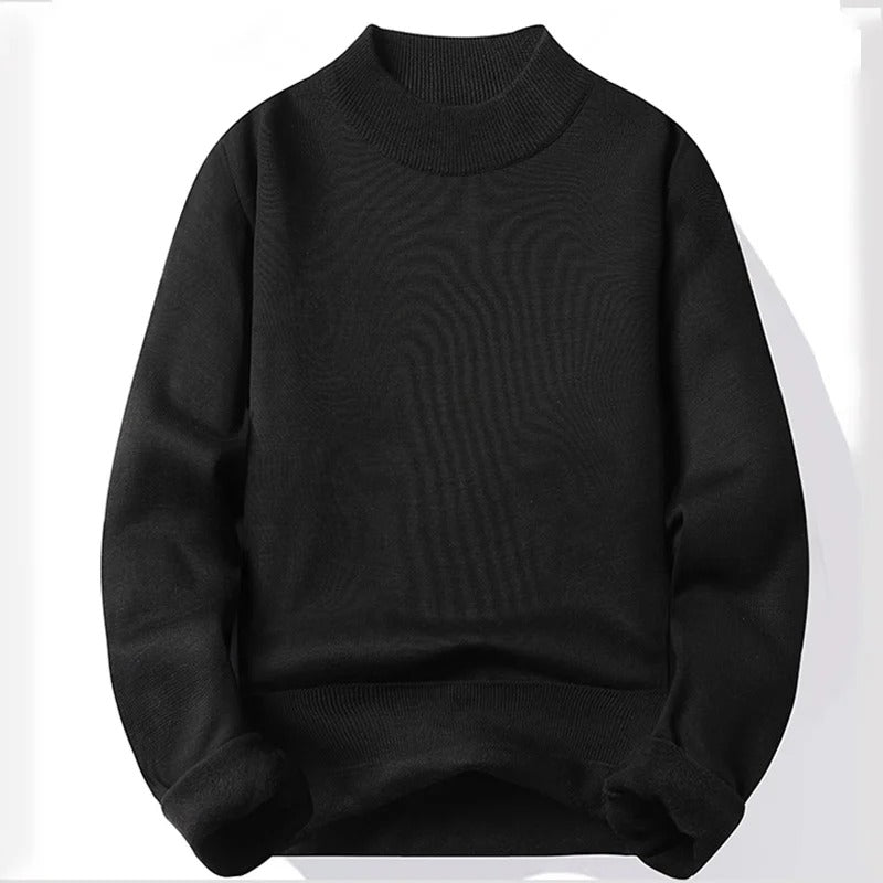 Ivor | Handmade Slim Polo Sweater