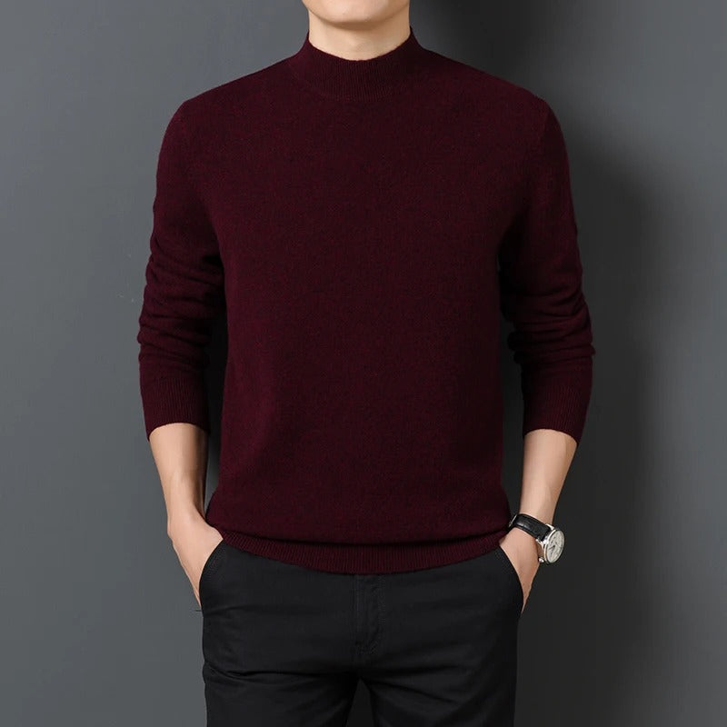 Erwan | Handmade Slim Polo Sweater