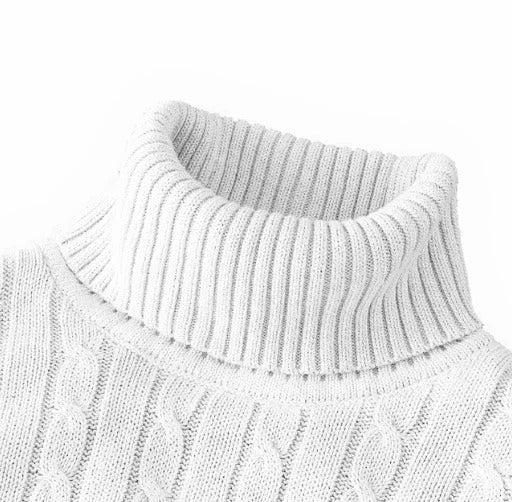 Edric | Handmade Slim Polo Sweater