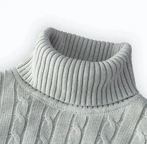 Edric | Handmade Slim Polo Sweater